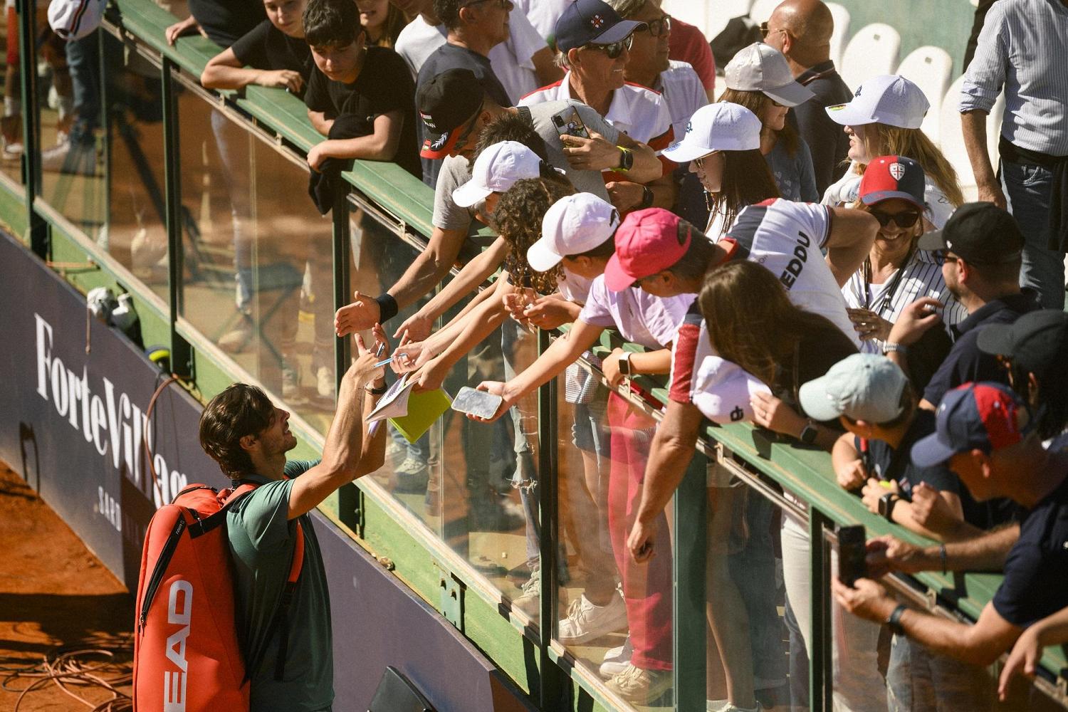 Tifosi al Sardegna Open (Foto FITP)
