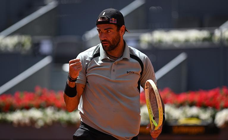 Matteo Berrettini (foto Getty Images)